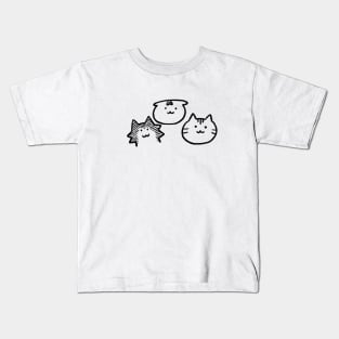 cats : friends ( front ) Kids T-Shirt